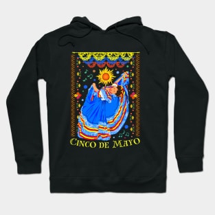 Cinco De Mayo - Folklorico Dancer Hoodie